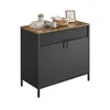 SONGMICS Armadio da cucina, ripiano regolabile, 80x40x76 cm Anteprima dell’immagine prodotto 3