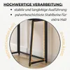 FORTENA Klappbarer Schreibtisch, Schwarz mit schwarzen Produktbild-Vorschau 13