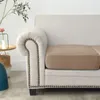 Topchances Samt Sofa Sitzkissenbezug, Elastischer Produktbild-Vorschau 7