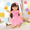 BABY born Blumenkleid 43cm, Puppenkleid rosa aus Produktbild-Vorschau 4