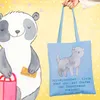 Mr. & Mrs. Panda Tote Bag Affenpinscher Charme - Sky Blue - Produktbild-Vorschau 2