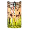 LumiLamp 5LL-9292 Wandleuchte Tiffany 19x11,5x35 cm Grün Produktbild-Vorschau 1