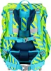 The back view of a child's backpack. Produktbild-Vorschau