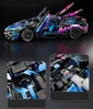 Set di mattoncini Cyberpunk Mega Lamborghini - 1314 Anteprima dell’immagine prodotto 4