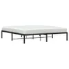 vidaXL Rama łóżka metalowa czarna 180x200 cm Podgląd zdjęcia produktu 3