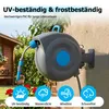 Gartenschlauchaufroller 20m Schwenkbare Schlauchtrommel Produktbild-Vorschau 12