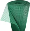 A roll of green plastic mesh fencing. Produktbild-Vorschau