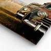 Bild auf Leinwand - Leinwandbild - Auto Alt Feld - 95x80cm Produktbild-Vorschau 5