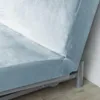 Elastischer Velours-Bezug für Schlafsofa / Couch 190–210 cm Produktbild-Vorschau 10