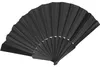 Aufklappbarer Fächer / Handfächer / Farbe: schwarz Produktbild-Vorschau 2