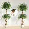 Kunstpflanzen Ficus Benjamini Ficusbaum mit Topf 150 cm – Produktbild-Vorschau 8