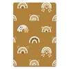 MuchoWow® Mauspad Mousepad Muster - Regenbogen - Braun Produktbild-Vorschau 1