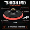 Schleifteller 125 mm Klett mit Adapter M14 Stützteller für Produktbild-Vorschau 9