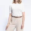 Vanzetti Leder Gürtel Leather Belt W85 Taupe - Dark Brown Produktbild-Vorschau 3