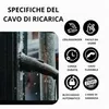 Cavo di ricarica di tipo 2 per auto elettriche - 22 kW - 10 Anteprima dell’immagine prodotto 4
