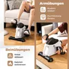 COSTWAY Vélo d'appartement à pédales pour seniors, bras et Voir les images du produit 4