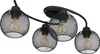 GLOBO Lighting Deckenleuchte PABLO LBH 60x35x22 cm schwarz Produktbild-Vorschau 2