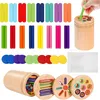 Montessori Spielzeug ab 1 Jahr, 3-in-1 Holzspielzeug für Produktbild-Vorschau 1