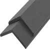 vidaXL Modanature angolari 5 pz. WPC 170 cm grigio Anteprima dell’immagine prodotto 1