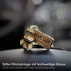 FABACH Schutzengel Schlüsselanhänger Happy mit Gravur - Produktbild-Vorschau 5