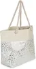 styleBREAKER Damen XXL Strandtasche mit Metallic Leoparden Produktbild-Vorschau 2