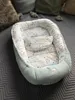 Waffelpique MINZE/ HASE Beige Babynestchen Unterlage 2 Tlg Produktbild-Vorschau 2