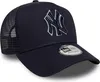 New Era Outline Ef Trucker Neyyan  Nvysfb Navy Navy Produktbild-Vorschau 3