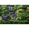 A set of pots and pans arranged on moss-covered rocks and steps, resembling a natural, outdoor setting. Náhľad obrázku produktu