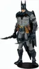 A full-body shot of a Batman action figure standing on a black display base against a white background. Produktbild-Vorschau