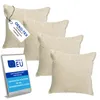 Pillows24 – 4x Dekokissen 40x40 aus Cord | Weiches Produktbild-Vorschau 1
