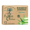Le Petit Olivier extra milde Aloe Vera Seife 2x100g Produktbild-Vorschau 1