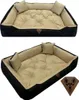 A collage of two images showing a dog bed from different angles. Náhľad obrázku produktu