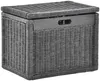 KRINES HOME Koszyk z pokrywką z plecionki rattanowej w Podgląd zdjęcia produktu 2