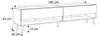 RTV Schrank CALANTE 180 cm auf Beinen mit LED-Beleuchtung Produktbild-Vorschau 7