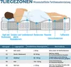 Orthopädische Kaltschaummatratze 180x200 cm, Mattress mit Produktbild-Vorschau 6