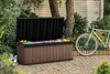 Gartenbox Darwin 380 L - 143 x 65 x 55 cm - Braun Produktbild-Vorschau 2