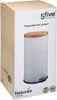 A product box for a trash can with a bamboo lid. Anteprima dell’immagine prodotto