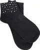 styleBREAKER Damen Socken mit Strass Applikation am Bund, Produktbild-Vorschau 3