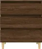 The Living Store Sideboard Braun Eichen-Optik 60x35x70 cm Produktbild-Vorschau 6