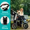 Hundewagen klappbar mit einer Hand Katzenwagen für Gelände Produktbild-Vorschau 7