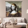 MuchoWow® Wandteppich Wandbehang Mona Lisa - Da Vinci - Produktbild-Vorschau 5