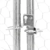 vidaXL Kurnik z dachem 2,5x4x2,25 m Stal ocynkowana Podgląd zdjęcia produktu 6