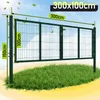 Podwójna brama ogrodowa Izrielar, zielona, 300 x 100 cm, w Podgląd zdjęcia produktu 2