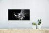 MuchoWow® Poster Rhinozeros - Tier - Licht 40x20 cm - Produktbild-Vorschau 5