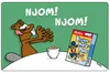 Ralph Ruthe Brotdose - Biber Njom! Njom! Lunchbox Produktbild-Vorschau 3