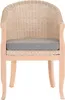 KRINES HOME Rattan-Sessel mit Holzbeinen, Sessel aus echtem Produktbild-Vorschau 2