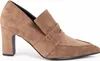 Scarpa Montevita con tacco Mibia Beige Anteprima dell’immagine prodotto 2