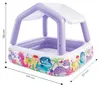 Piscina gonfiabile per bambini in giardino con copertura Anteprima dell’immagine prodotto 14