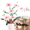 Orchidee bouwstenen set, orchidee bloem bouwstenen, planten Productafbeelding-voorbeeld 7