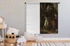 MuchoWow® Wandteppich Wandbehang Vögel in einem Park - Produktbild-Vorschau 3